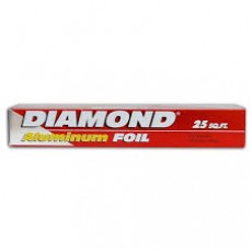 DIAMOND ALUMINUM FOIL 25 FT 